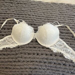 La senza sparkly white bra